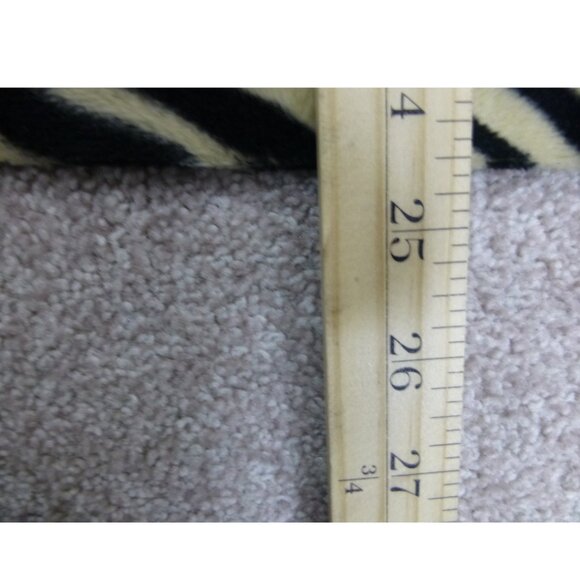 Carole Little Wool-Blend, Zebra Animal Print, Long Sleeve Top - Picture 10 of 11